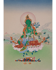 Green Tara Himalayan Art