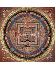 Dharma Art Kalachakra Mandala | Representing Cosmic Harmony and Enlightenment