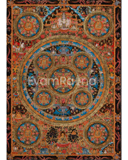 Divine Buddha Mandala Artwork 