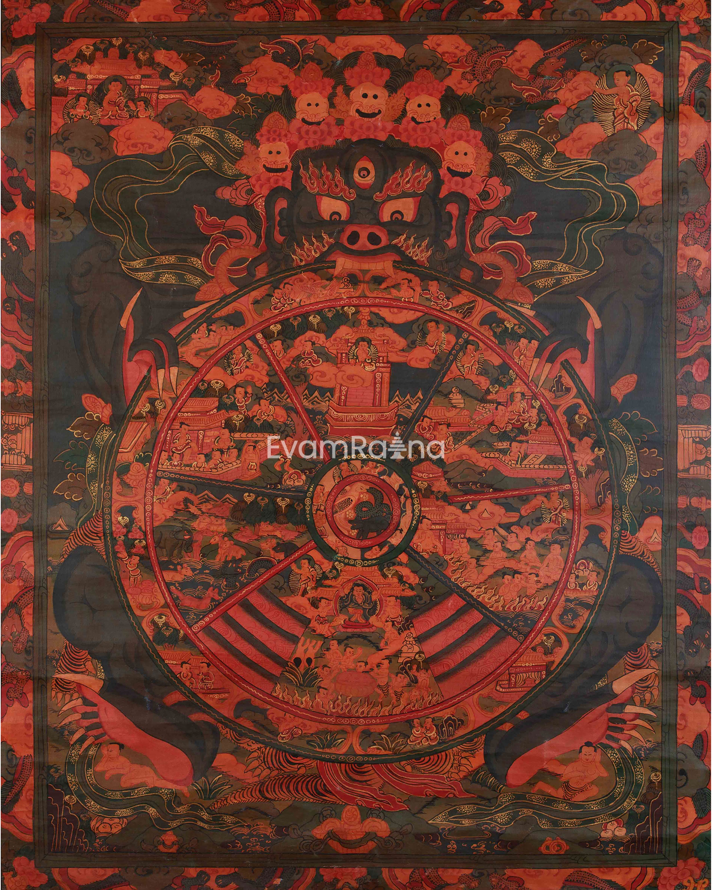 Bhavachakra Meditation Mandala