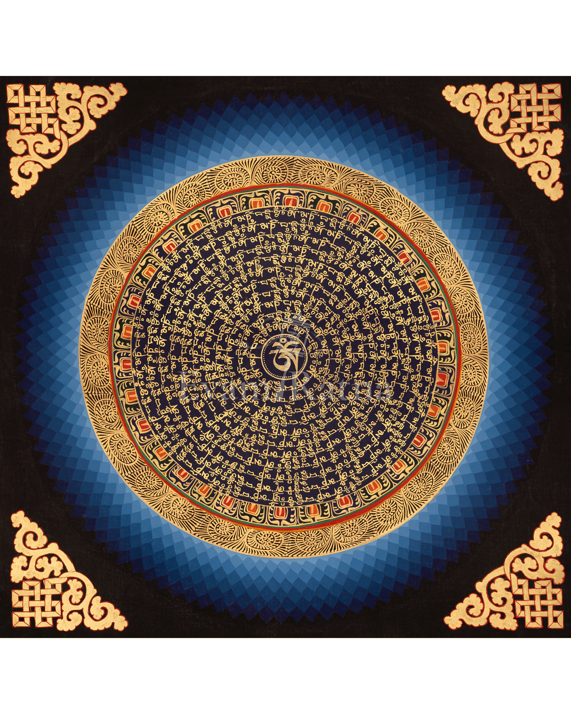 Mantra Mandala Wisdom Artwork