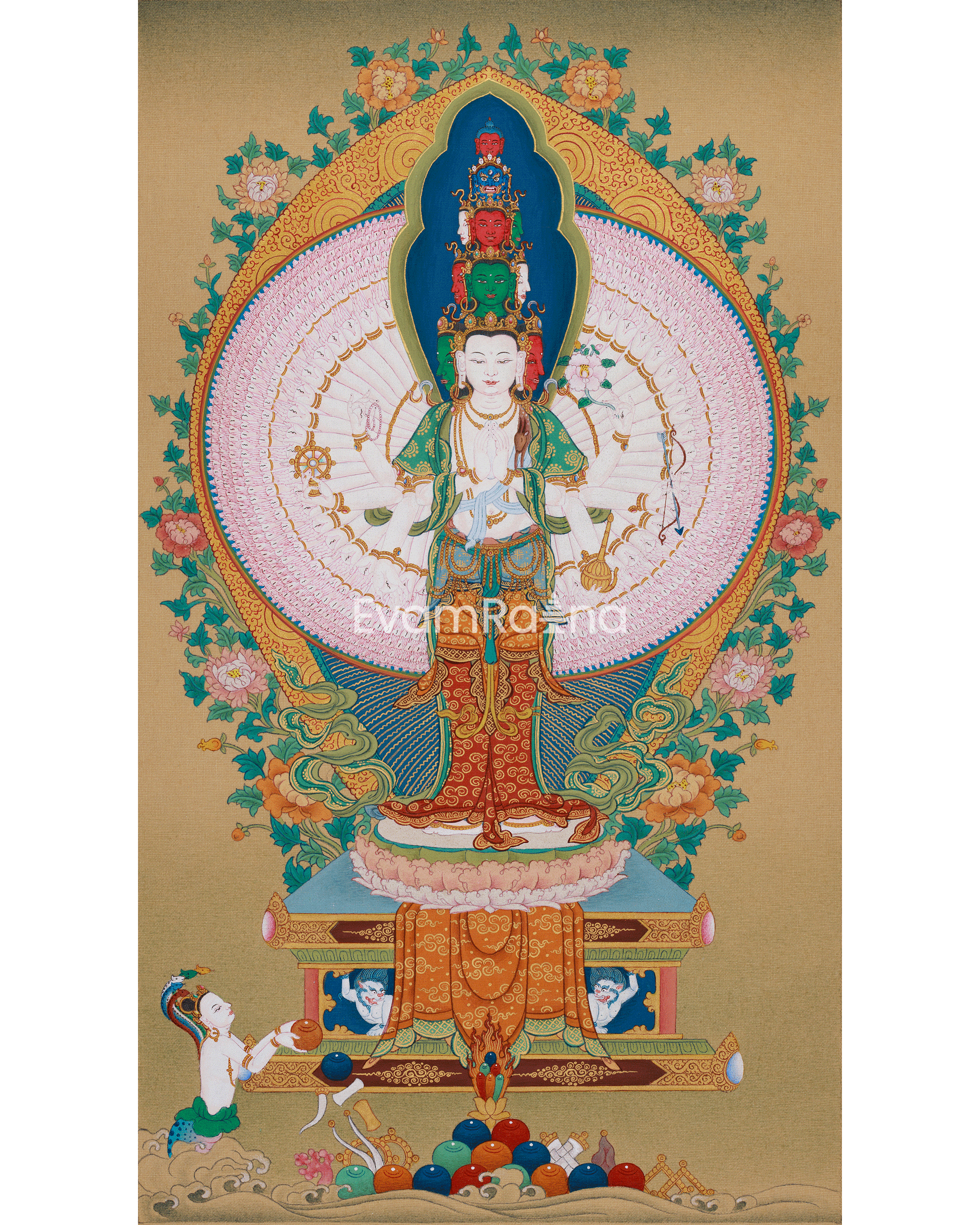 Tibetan Buddha Avalokiteshvara