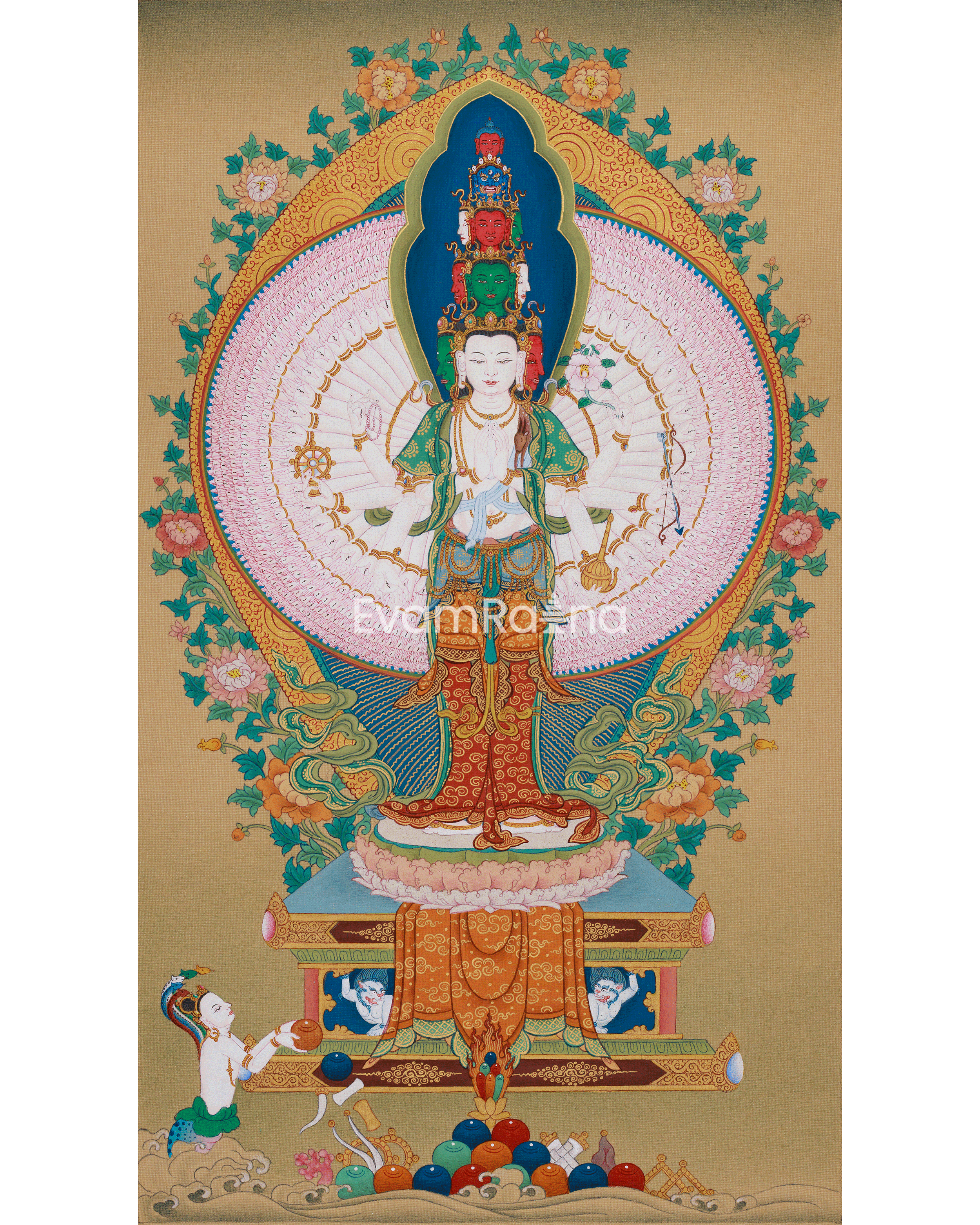 Tibetan Buddha Avalokiteshvara