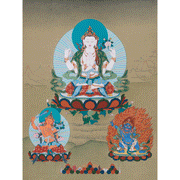 Tibetan Compassion Deity, Chenrezig