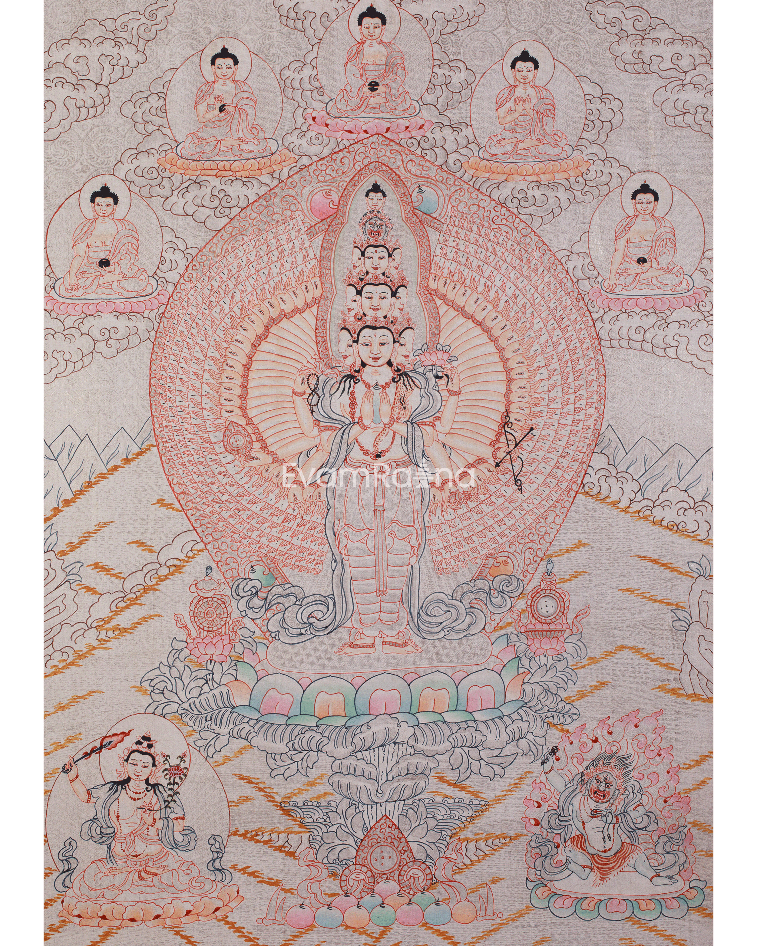 Sacred Art Of 1000 Armed Chenrezig
