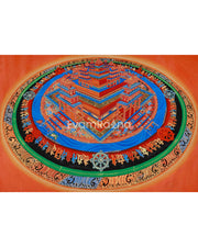 Three-Dimensional Kalachakra Mandala