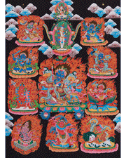 Nyingma Mahakala Thangka 