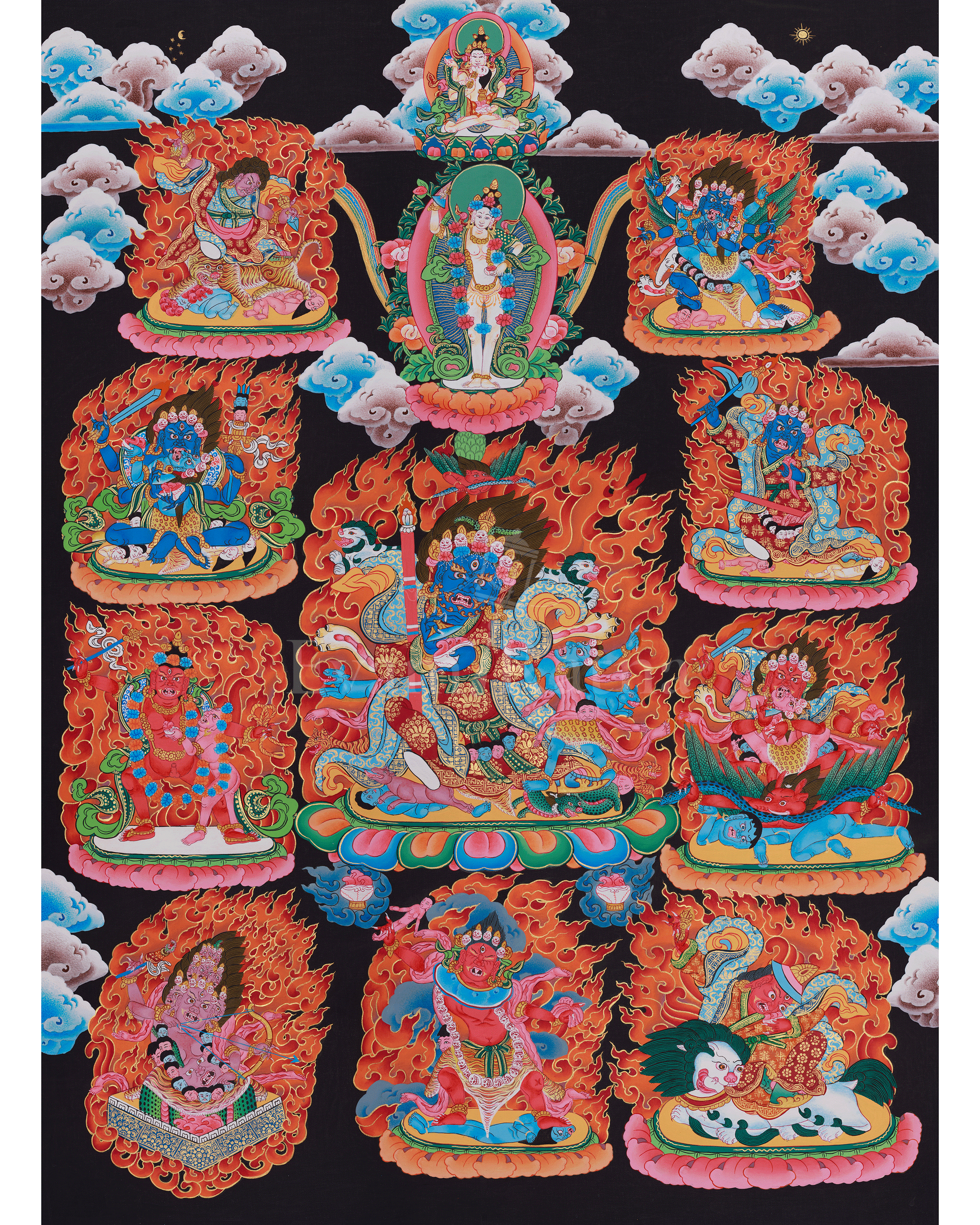 Nyingma Mahakala Thangka 