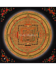 Buddhist Kalachakra Mandala Artwork
