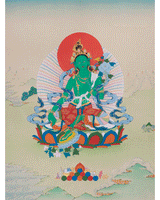 Shyama Tara Thangka
