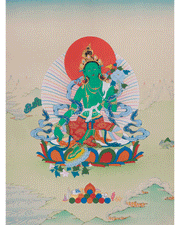 Shyama Tara Thangka