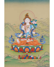 Himalayan Art Of White Tara | The Radiance of Divine Wisdom| Spiritual altar