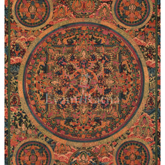 Buddha Mandala Hand Painted Art 