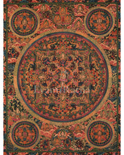 Buddha Mandala Hand Painted Art 