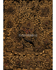 Tibetan Thangka of Yamantaka | The Destroyer Of Death