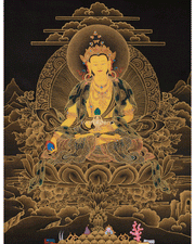  Kshitigarbha Bodhisattva Thangka 