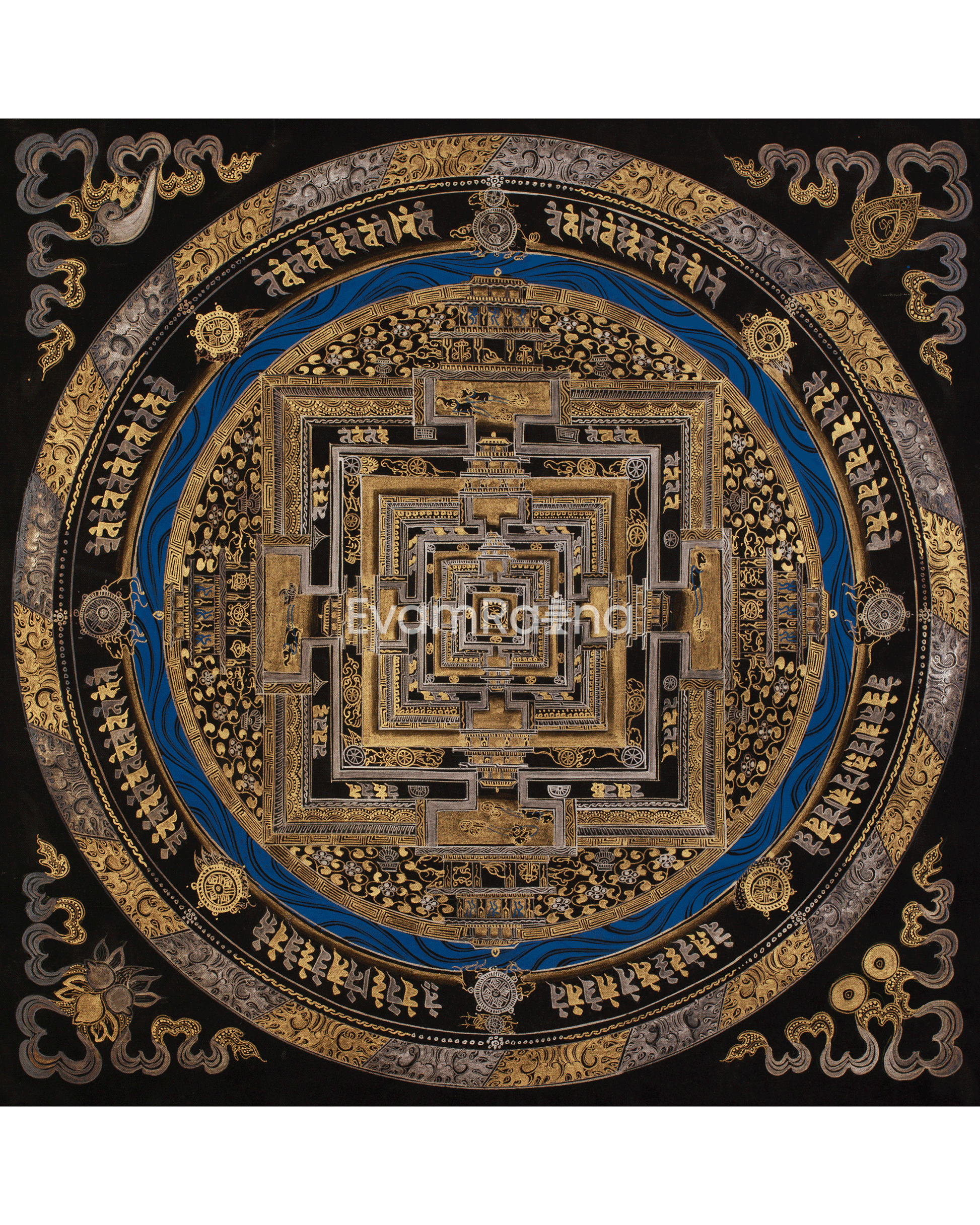 Himalayan Kalachakra Mandala Art