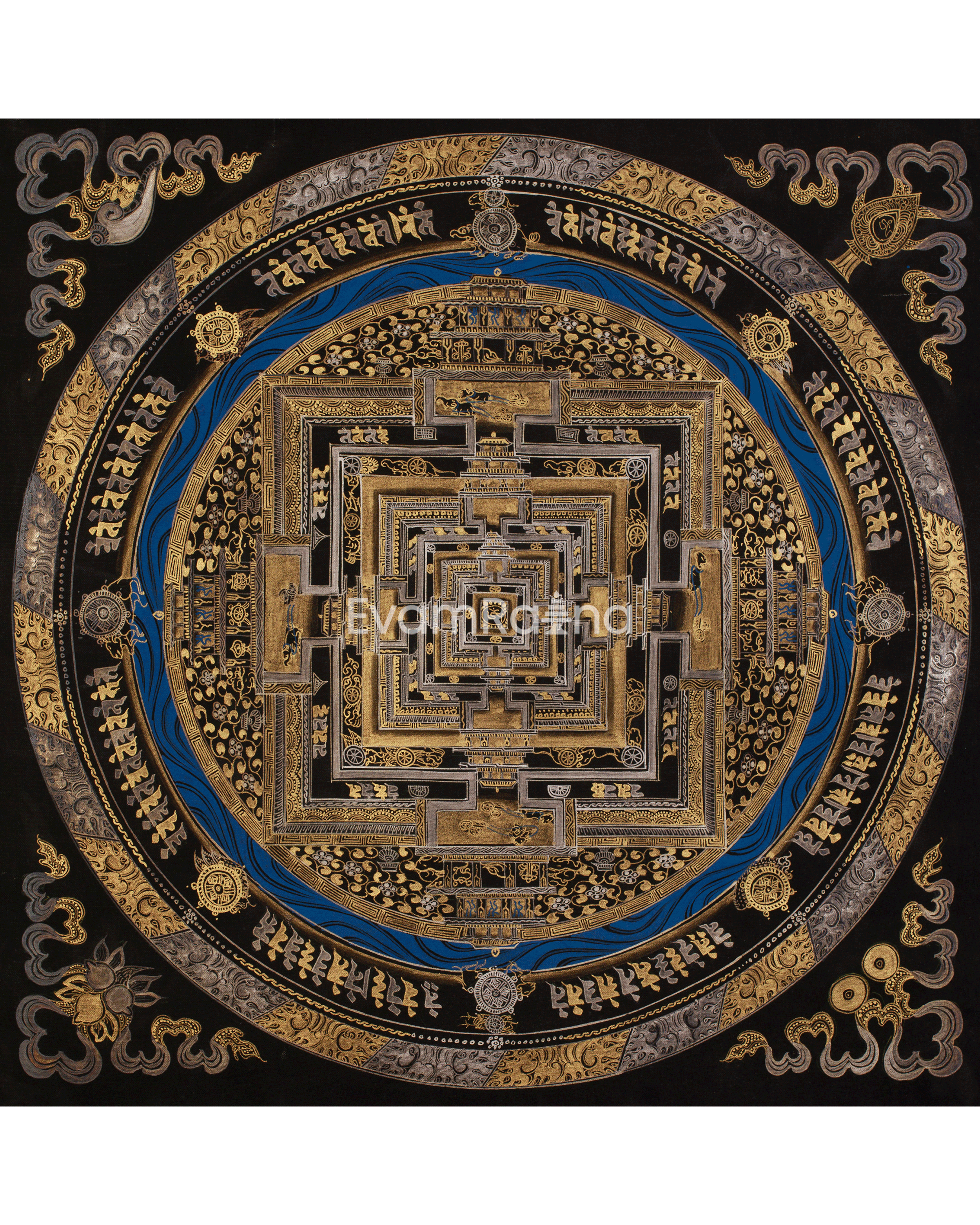 Himalayan Kalachakra Mandala Art