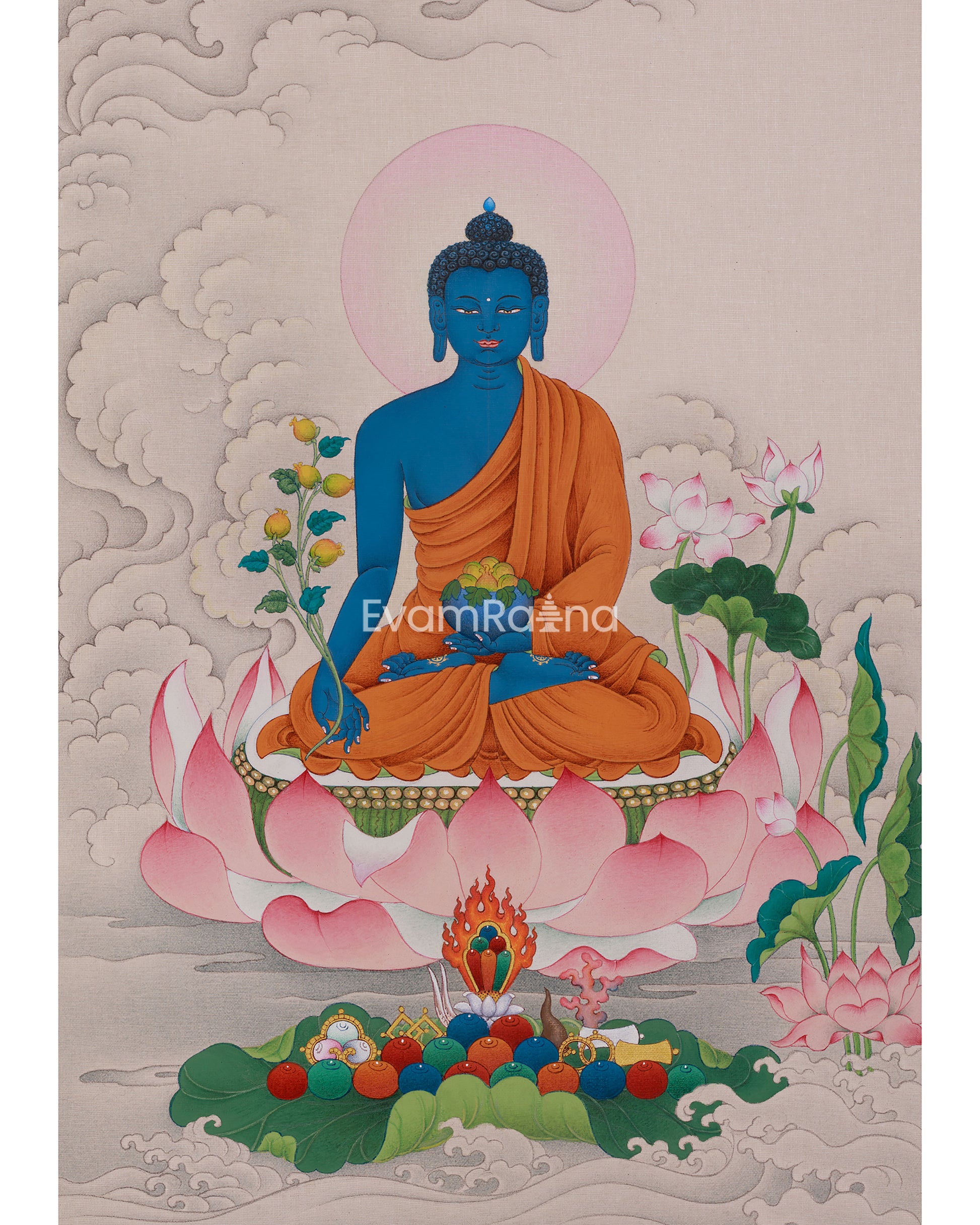 Healing Deity, Medicine Buddha Art
