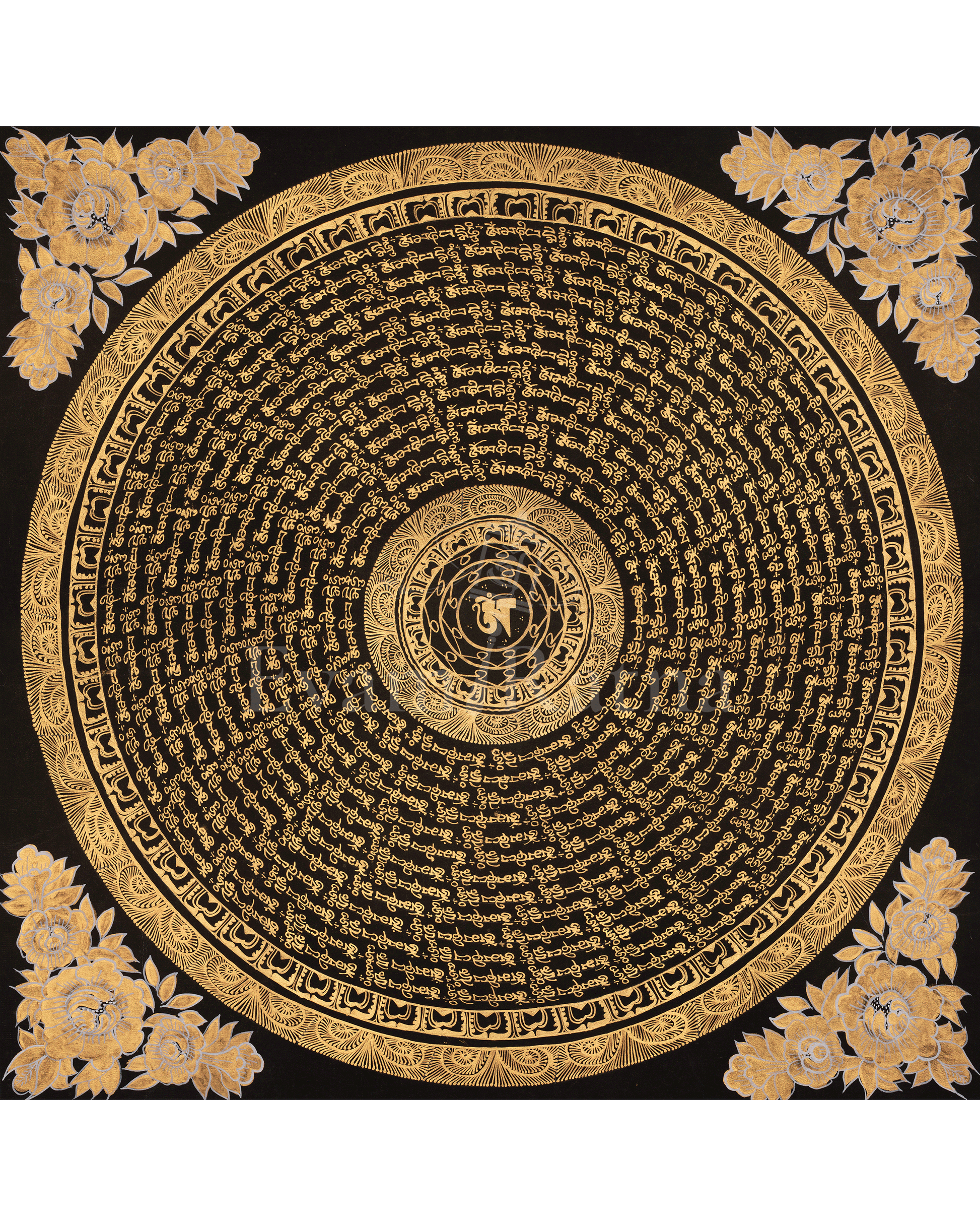 Mantra Mandala Buddhist Art 