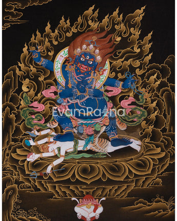 Traditional Thangka of Buta Damara