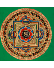Buddhist Meditation Mantra Mandala