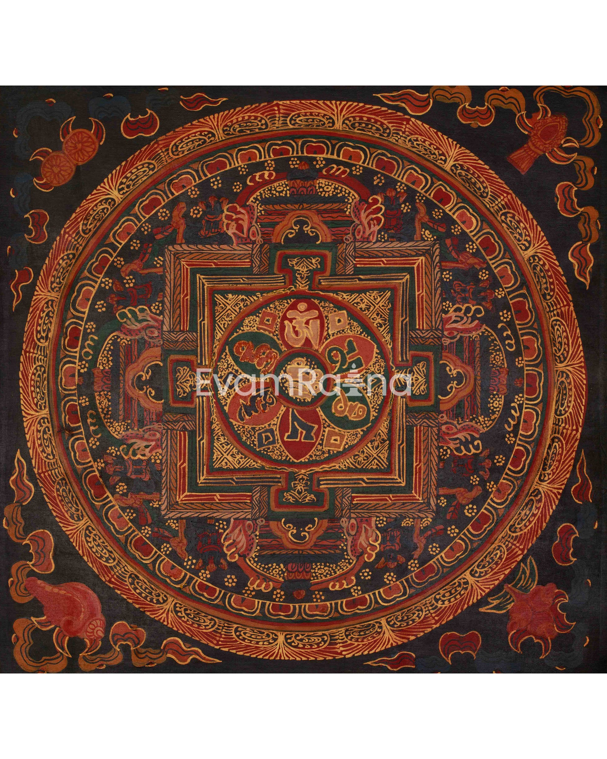 Sacred Traditional Mandala Art