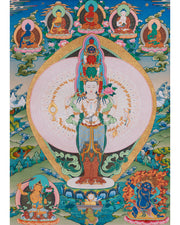 1000 Armed Chenrezig With Other Deities 