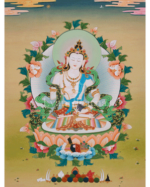 Vajrasattva Purification Deity Art