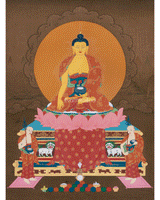 Shakyamuni Buddha Thangka