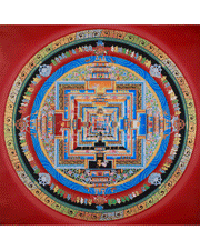 Himalayan Kalachakra Mandala Artwork