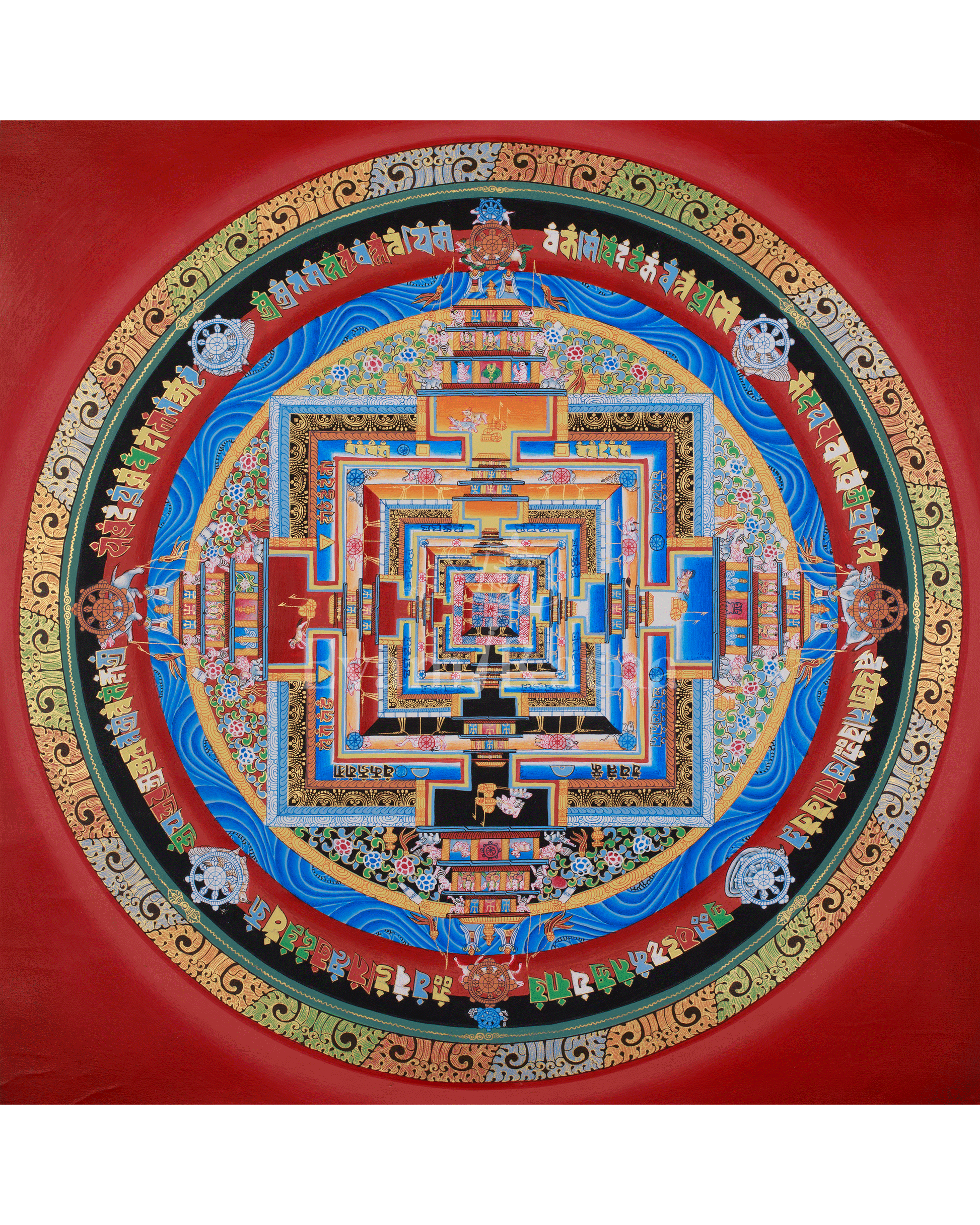 Himalayan Kalachakra Mandala Artwork