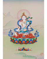 Sita Tara Tibetan Deity Thangka