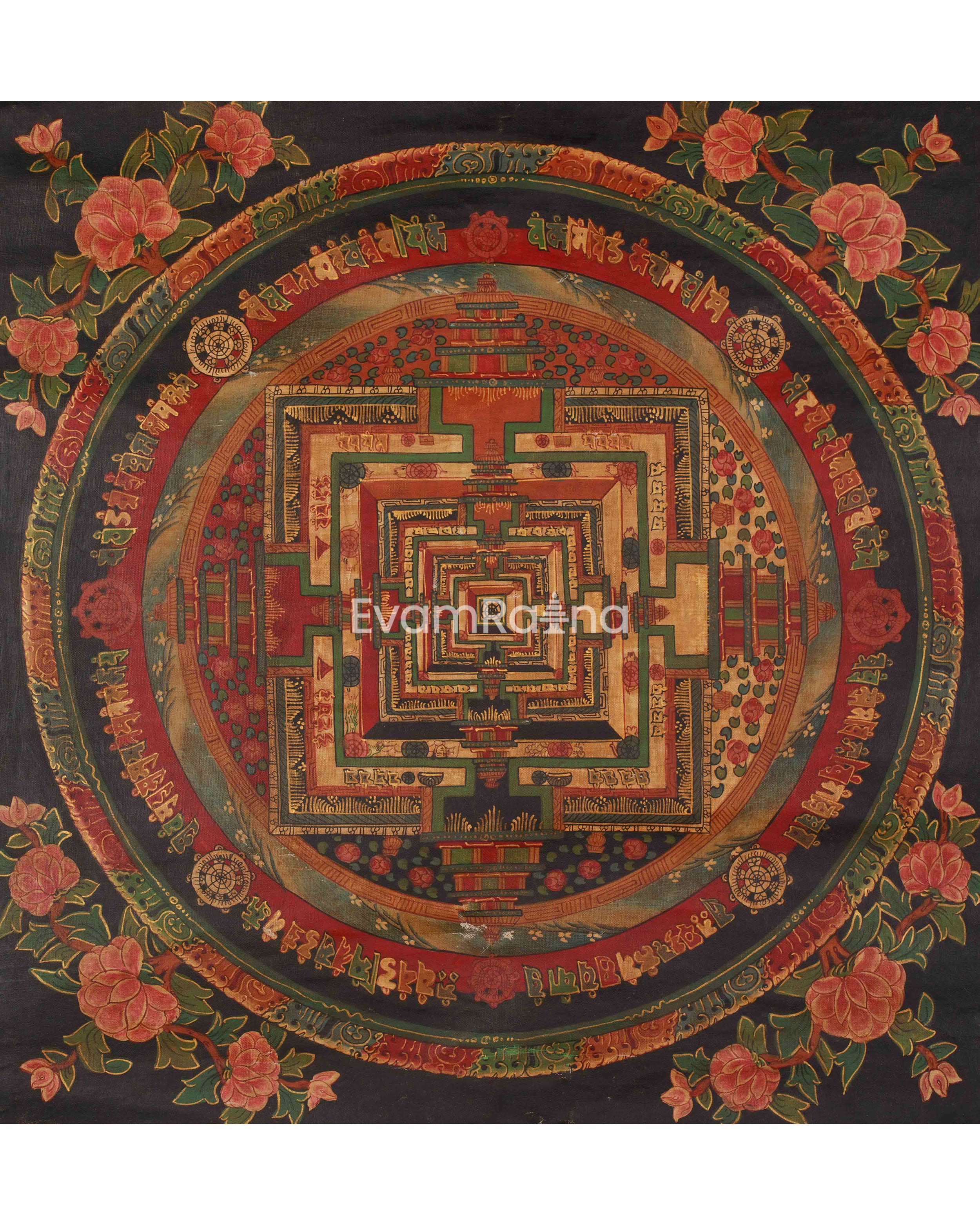 Traditional Kalachakra Mandala Art