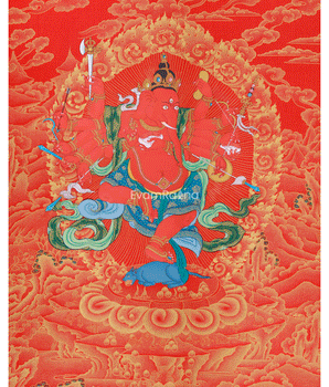 Lord Ganesha Thangka