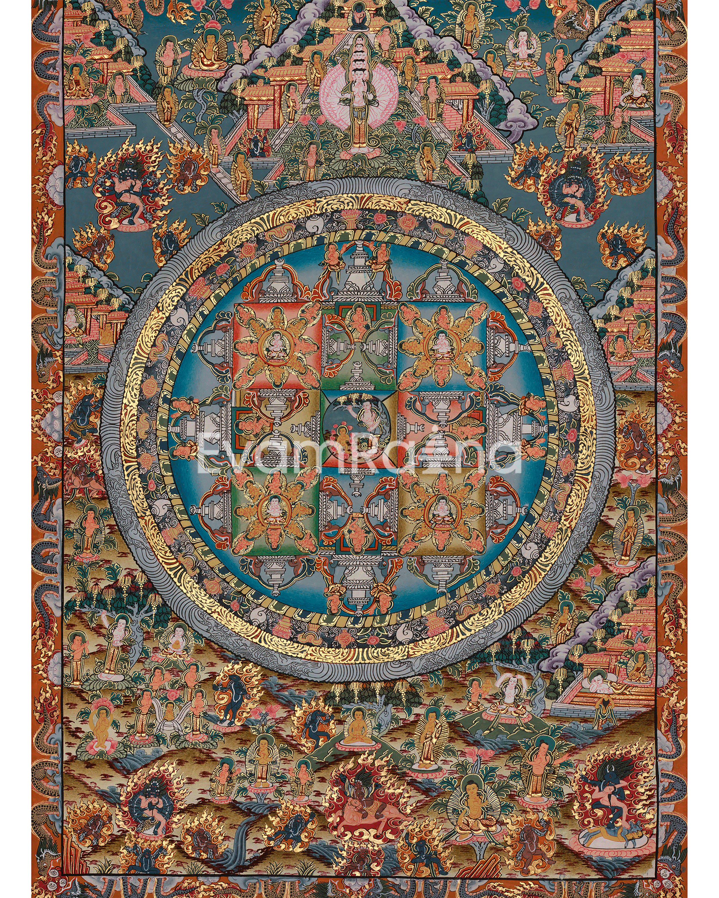 Sacred Mandala Artwork 