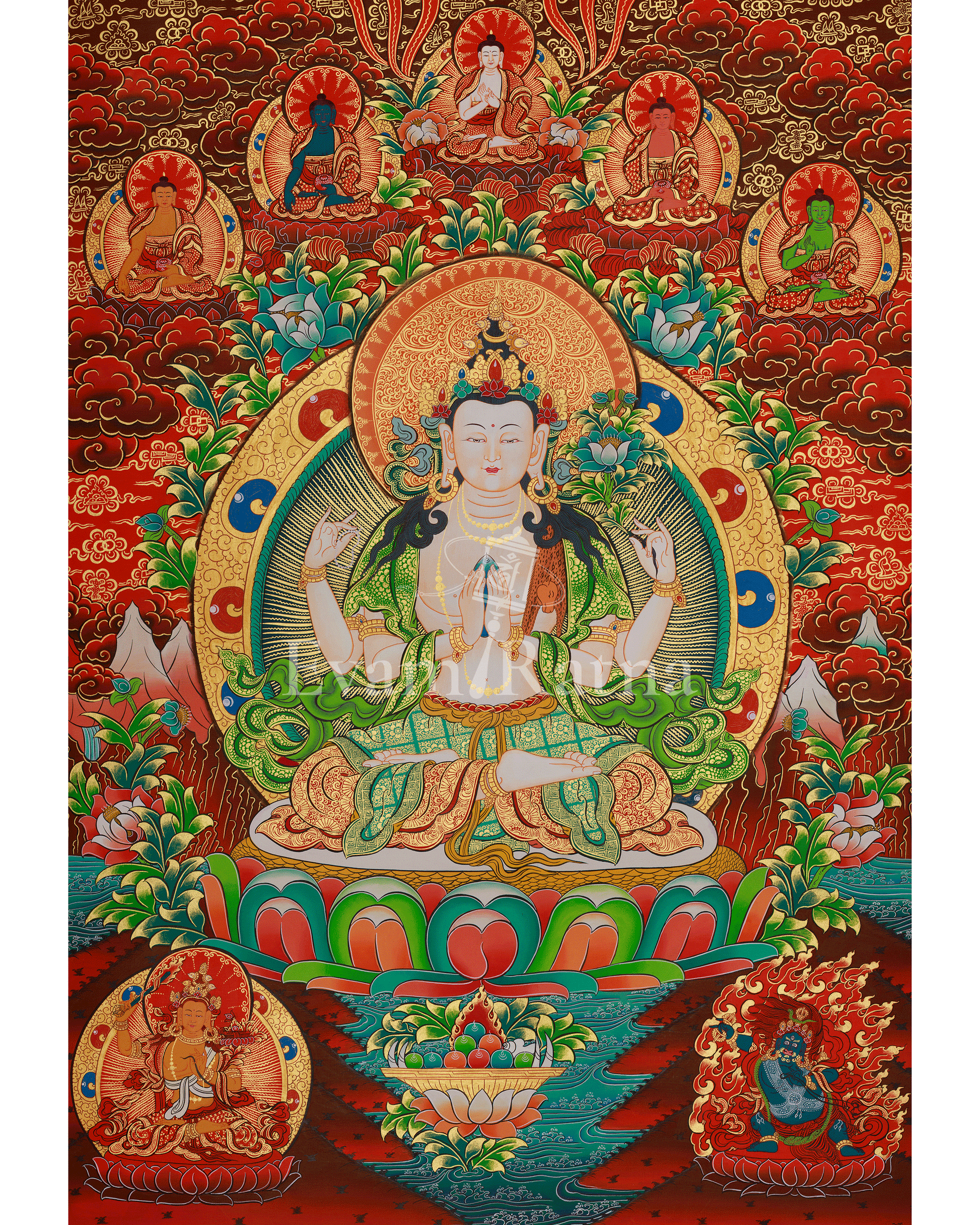 Sacred Chenrezig Artwork