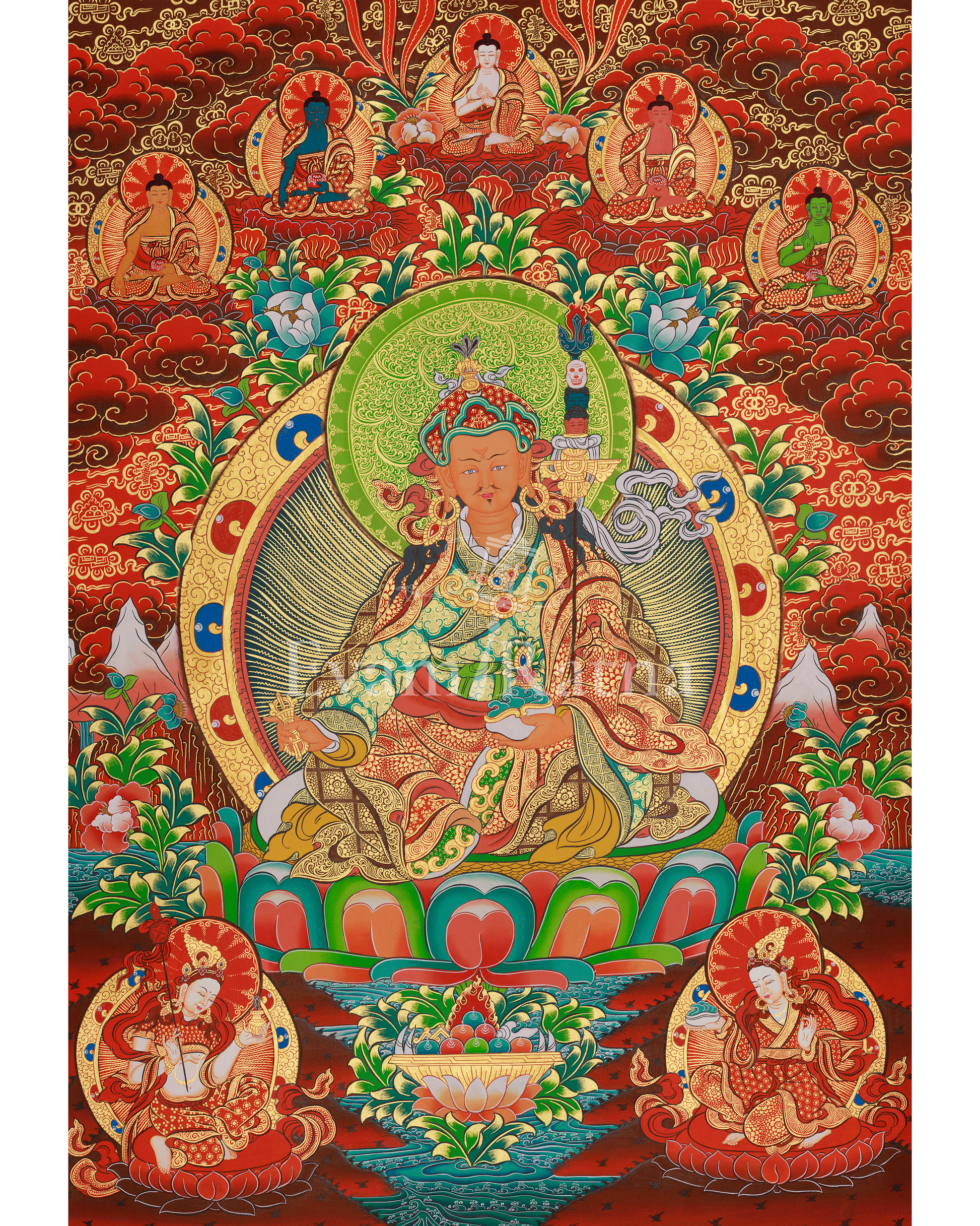 Himalayan Guru Rinpoche Art 