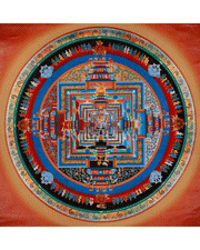 Spiritual Kalachakra Mandala Thangka