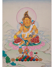 Vajrayana Abundance Deity Dzambhala Art