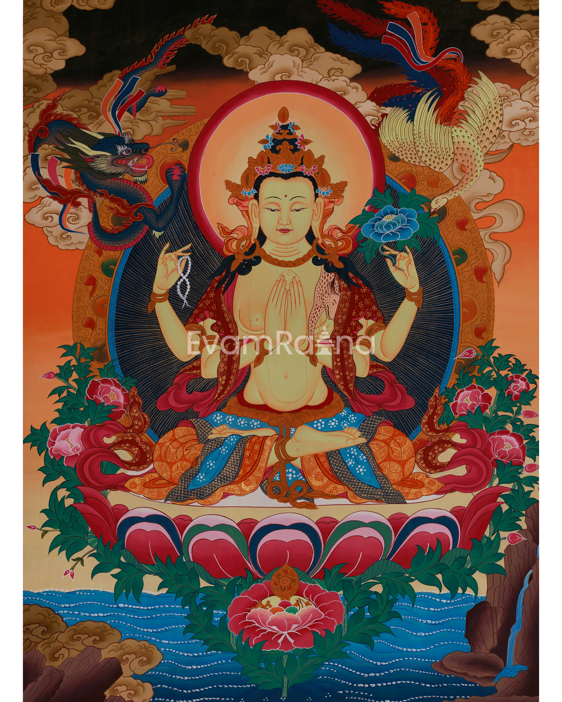 Himalayan Art Of Chenrezig