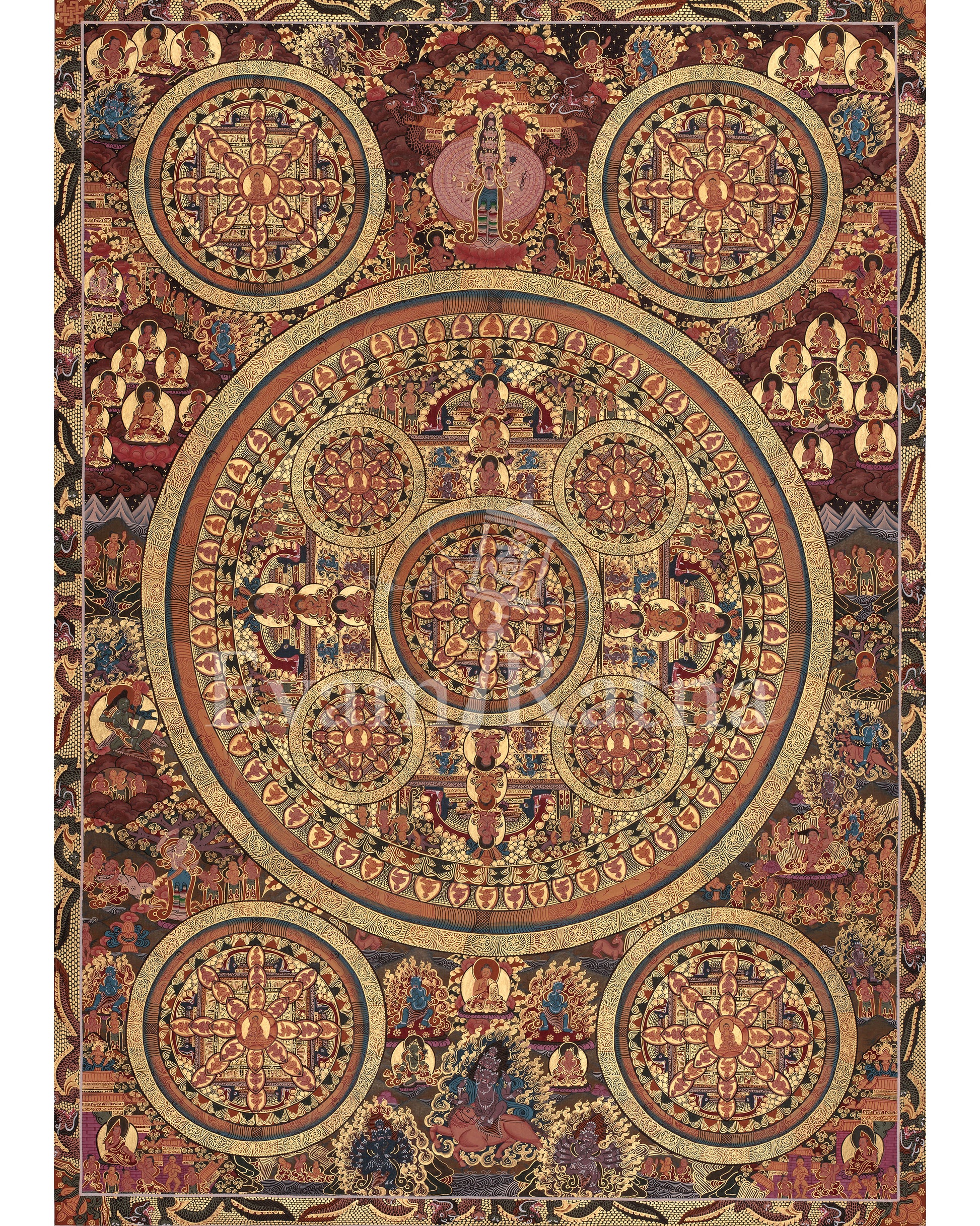 Buddha Mandala Himalayan Art 
