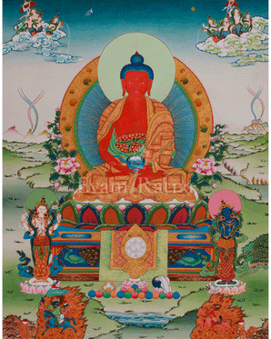 Amitabha Buddha Sacred Art 