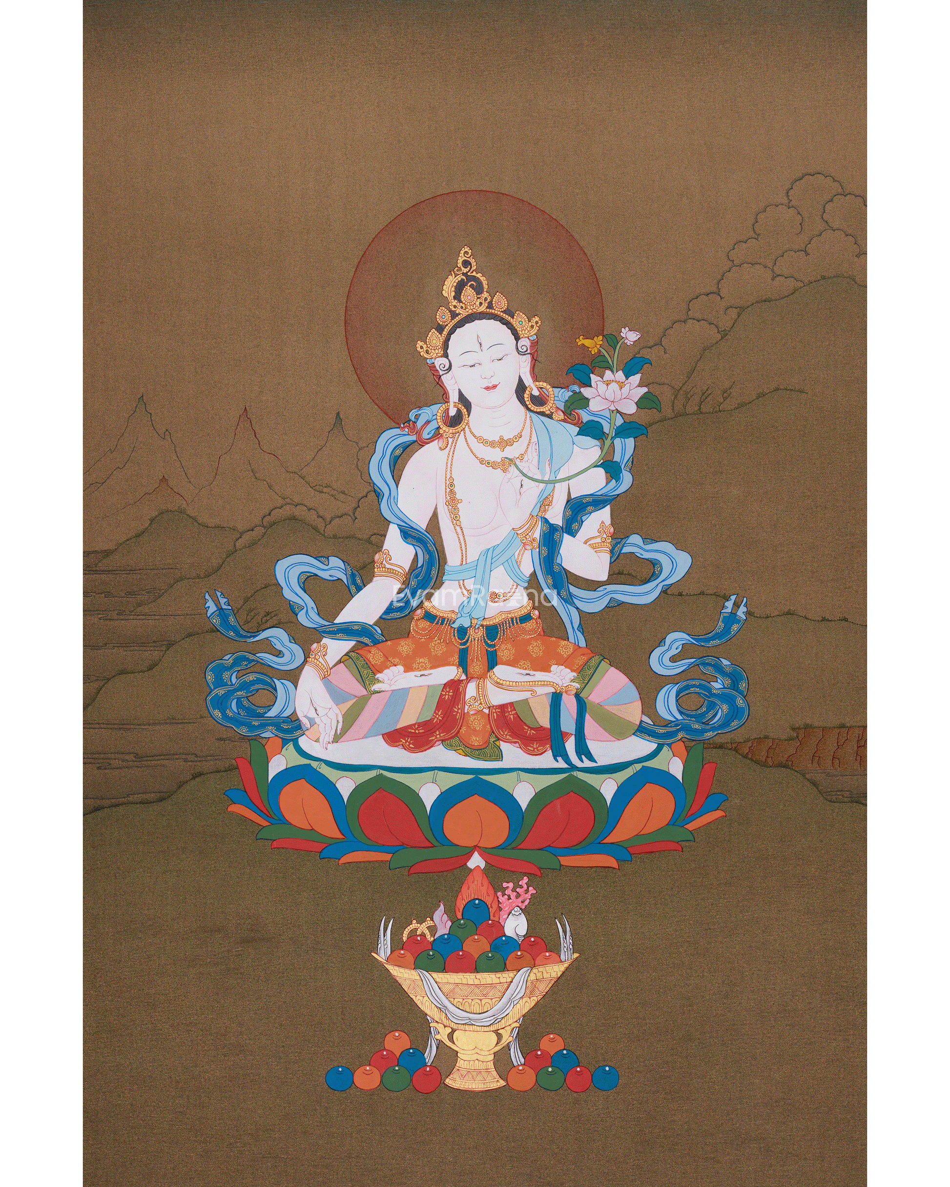 White Tara, Healing Goddess