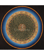 Mantra Mandala Spiritual Thangka