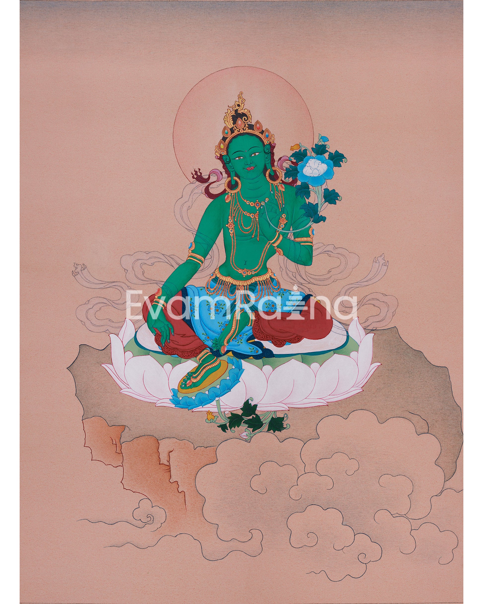 Tibetan Swift Protector Green Tara 