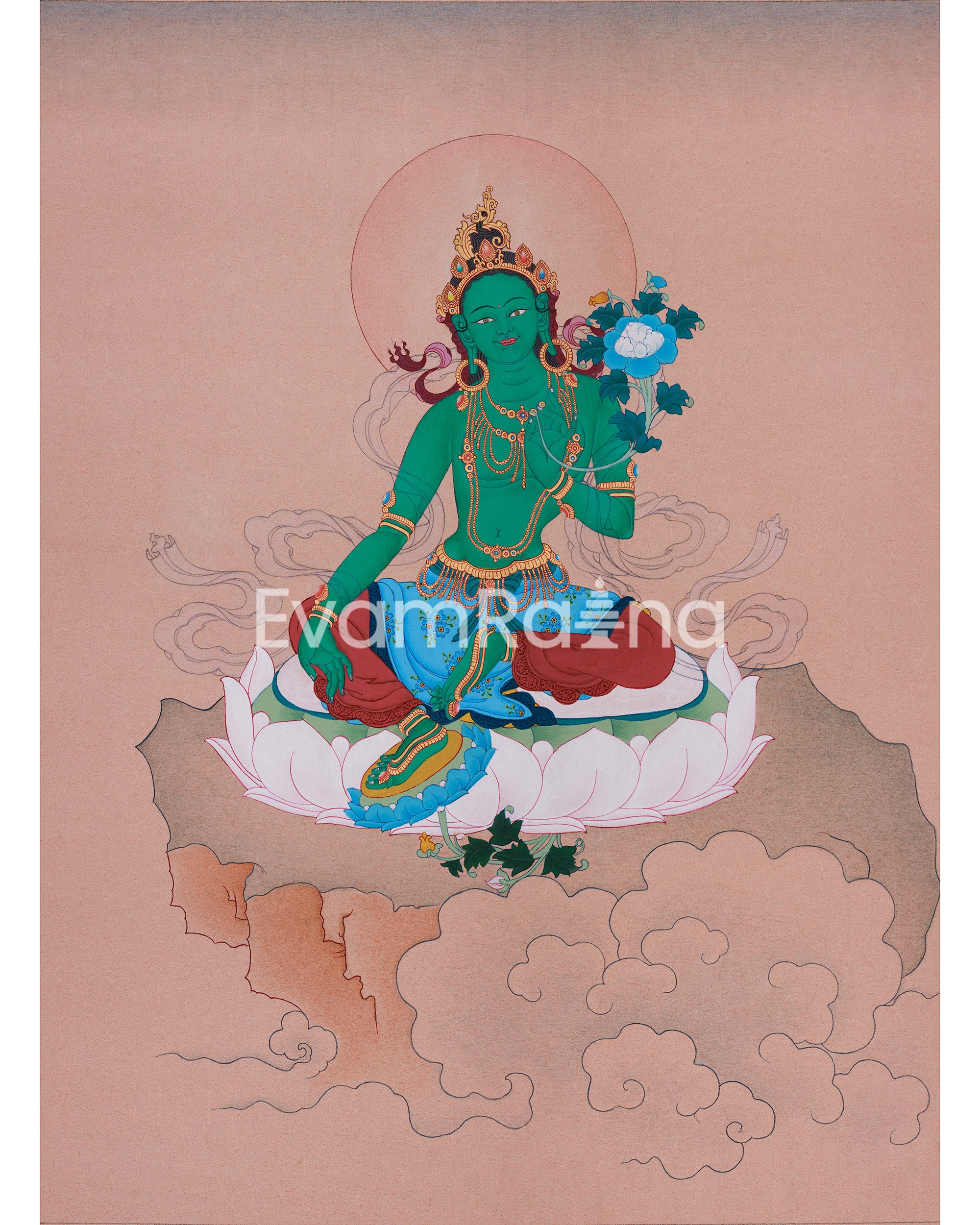 Tibetan Swift Protector Green Tara 