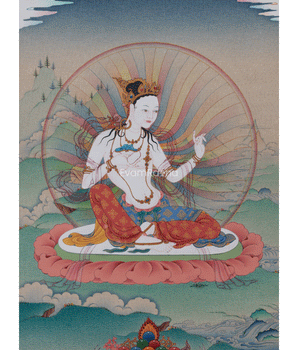 Sukha Siddhi Canvas Print