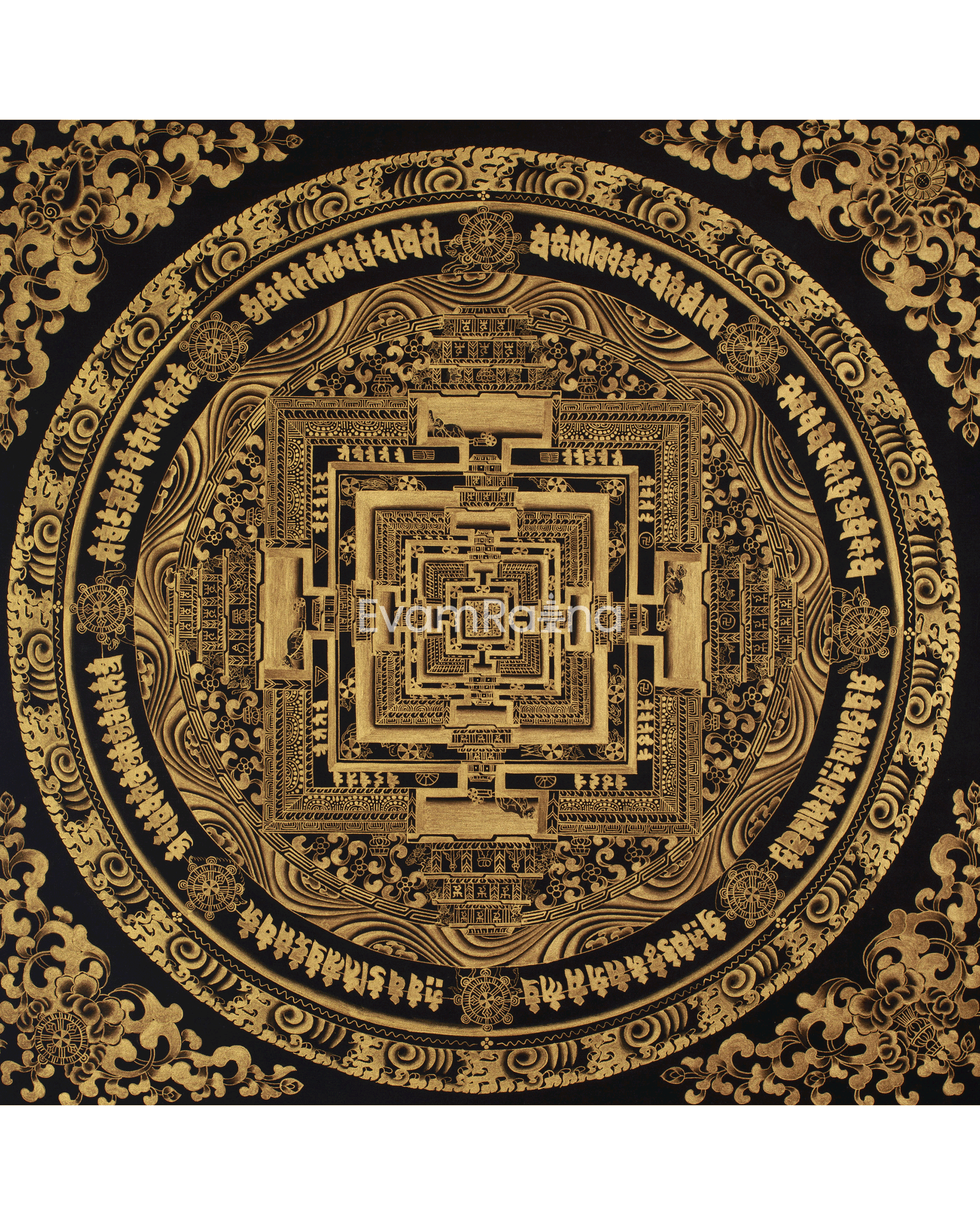 Sacred Kalachakra Mandala