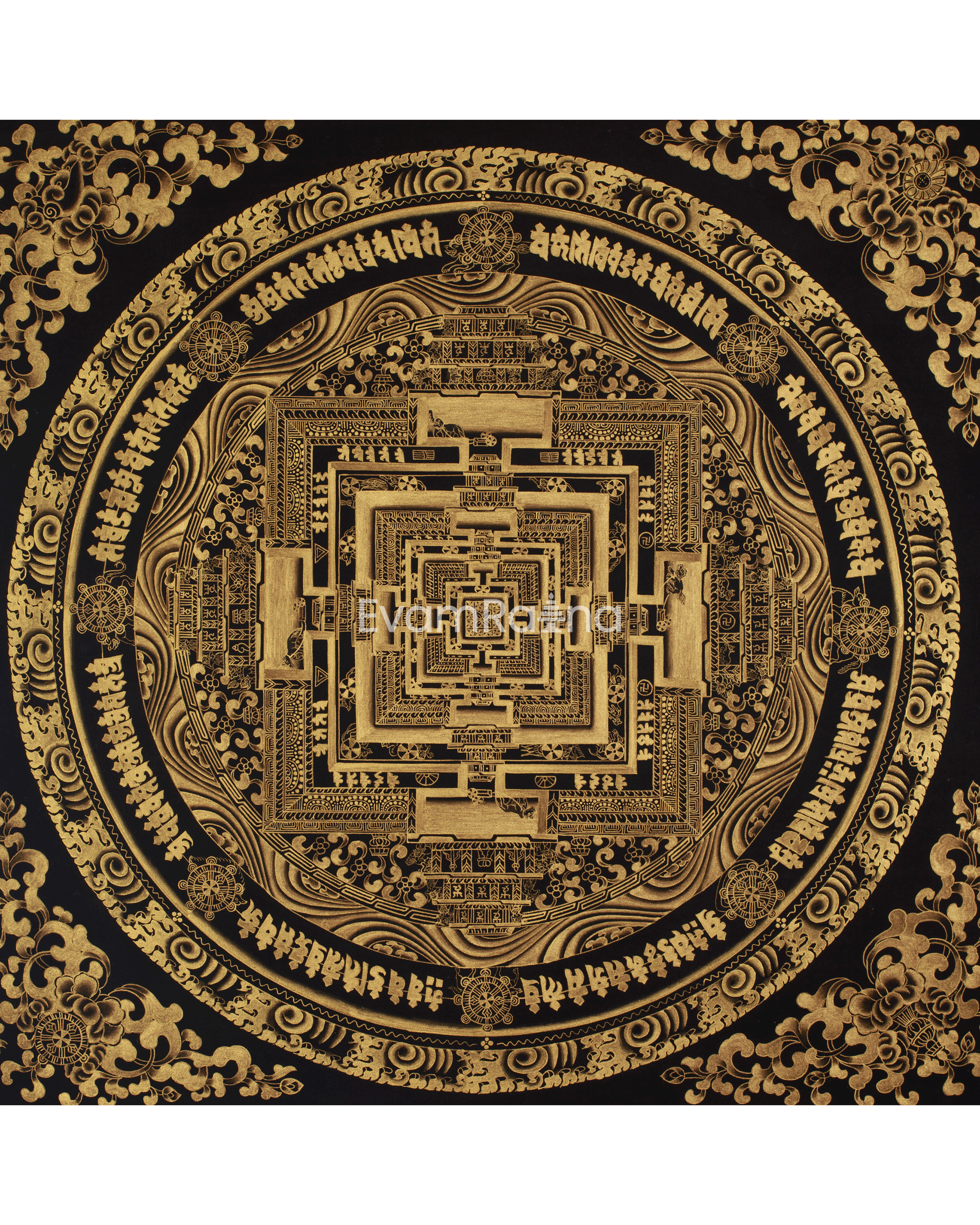 Sacred Kalachakra Mandala